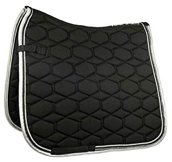 HKM Saddle Cloth Crystal Fashion Black Versatile