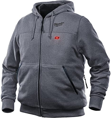 Milwaukee Unisex Hhgrey3-0 (Xl) Milwaukee M12 HHGREY3 0 grau Gr XL 4933464355 ohne Akku und Ladeger t, Grau, 18 EU