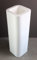 Kloris Blumentopf Cache-Pot quadratische Säule Candy 30 x 30 x 70 cm Höhe Polyethylen weiß Tiefe 24 cm