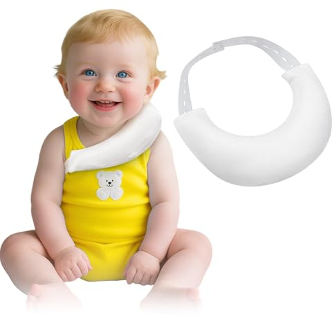 Torticollis Pillows for Infants Newborn Neck to Prevent Flat Head Travel Car Seat Neck Support Cushion Toddler Plagiocephaly Shaper Correction Positioner Soft Cotton Adjustable Length
