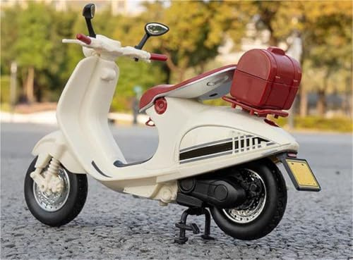 MAKUTU Modello di moto in scala Modellino Di Motocicletta Per Vespa 946 In Scala 1/12, Modellini Pressofusi Da Collezione, Hobby, Giocattoli(White)