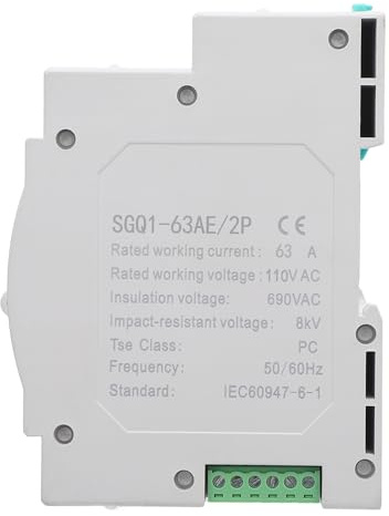 YWBL-WH Interruttore di Trasferimento Automatico a Doppia Alimentazione 63A Interruttore di Commutazione del Generatore Mini Conversione di Conversione Self-cast su Interruttore (220V)
