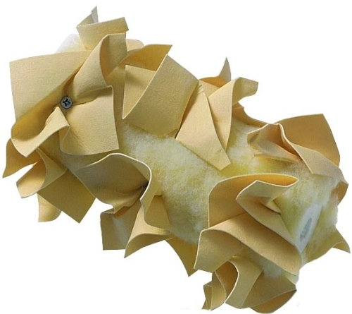 mako Leder-Rosettenrolle; ca. 18cm; passend für 6 mm Bügel