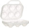 Cosmoplast 8187100 Portauova Plastica, 6 Pezzi, Multicolore