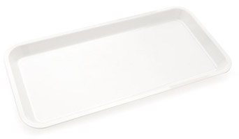 Harfield Individual Serving Platter White (Pack of 2) Polycarbonate Plastic