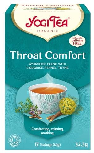 Yogi Tea Organic Throat Comfort 17 Teabags, 32.3g