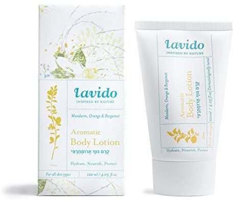 LAVIDO Aromatic Body Lotion, Mandarin, Orange & Bergamot, 120 ml