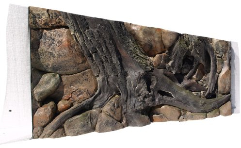 ABG085 Rückwand zum Aquarium und Terrarium 3D Amazonas 120x60 bei Robizoo