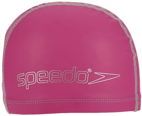 Speedo Children's Pace Swiming Cap | Kids Swim | Dry Hair, Pink, One Size