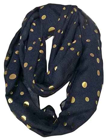 FAIRYGATE Loop Schal Unisex Loop Schal mit Streifen Farbverlauf Muster Schlauchschal Tuch DA0309