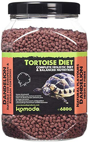 Komodo Complete Holistic Tortoise Diet, Dandelion 680 g tub