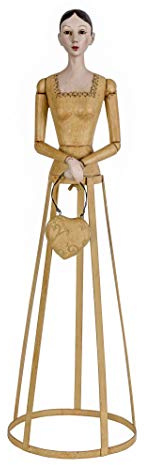 Frauenbüste Biedermeier Dame Schneiderpuppe Frauenfigur Shabby Büste Antik Puppe CW032 Palazzo Exklusiv