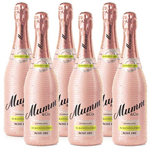 Mumm Rosé Dry Alkoholfreier Jahrgangssekt 0,0% vol. (6 x 0.75 l)