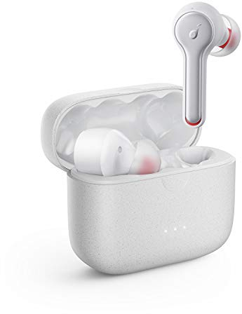 soundcore by Anker Liberty Air 2 Bluetooth Kopfhörer, mit diamantförmigen Audiotreibern, 4 Mikrofone, 28 Std Akku, personalisierter HearID EQ, Bluetooth 5 mit Geräuschisolierung (Weiß)