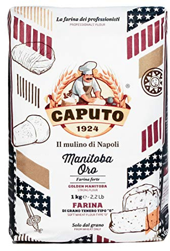 Mulino Caputo Manitoba Oro Tipo 0 - Confezione da 4 pezzi