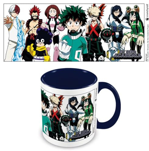 My Hero Academia - Tasse (Academy-Kostümhelden-Design), 325 ml Keramiktasse in Geschenkbox, My Hero Academia Merch-Kaffeetasse – offizielles Merchandise