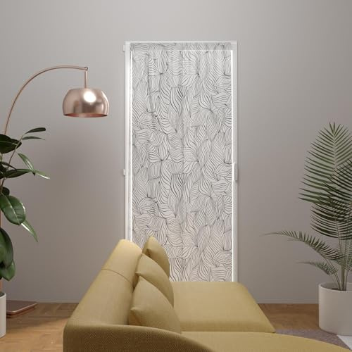 Soleil d'ocre, Tenda trasparente per portafinestra 70x200 cm LOUANE