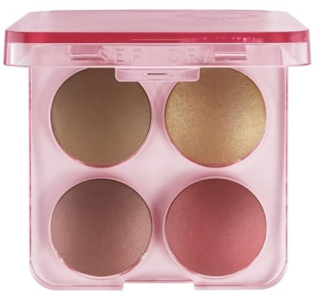 SEPHORA COLLECTION Colorful Face Bronzer, Blush & Highlighter Palette – 03 Tan to Deep