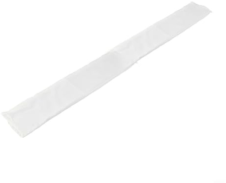 Hosrivae Copertura per radiatore per protezione antipolvere, larghezza 10 cm, lunghezza 30/40/200 cm, tessuto di filato resistente ai graffi con rete traspirante, bianco (200 cm x 10 cm)