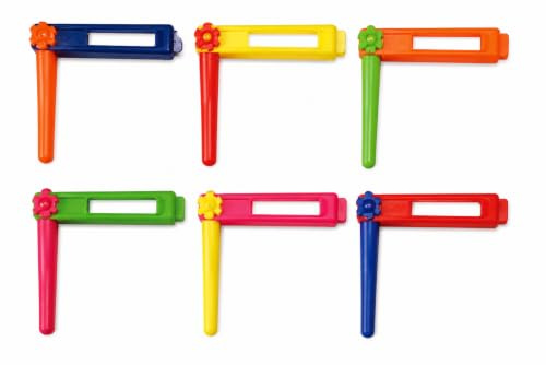 Maracas de Plástico para Fiesta – Pack de 25 Unidades, Colores Surtidos para Cumpleaños Infantiles y Celebraciones