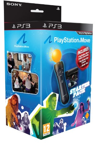 PlayStation Move Starter Pack with PlayStation Eye Camera, Move Controller and Starter Disc (PS3)