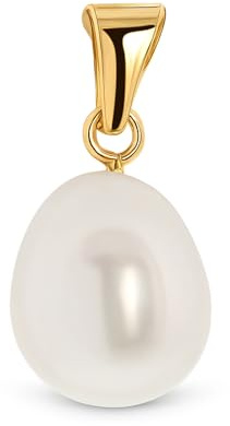 Miore Anhänger Gelbgold 14 Karat / 585 Gold Süßwasserperle