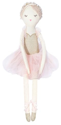Mon Ami Ballerina Stuffed Doll - 22â, Plush Ballerina Doll for Girls, Use as Toy or Room Decor, Great Gift for Kids of All Ages