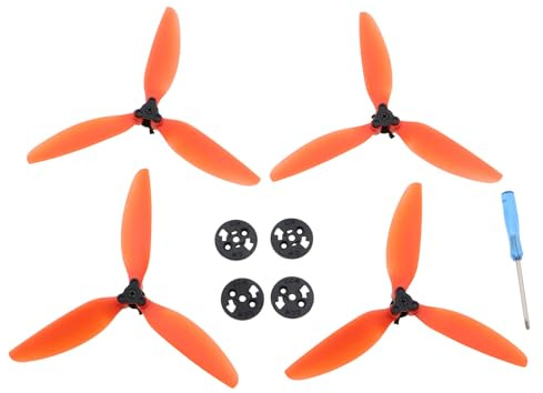 VGOL 2 Paar Dreiblatt Propeller Drohnenzubehör Schnellverschluss Propeller Ersatz Requisiten Kompatibel mit DJI Mini 2 SE/Mini 2/Mavic Mini/Mini SE