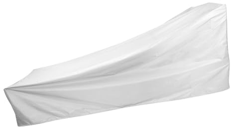 SOIMISS Funda Protectora de Silla de Playa de Oxford para Exterior de Tumbona de Resistente al Sol Lluvia para Jardín y Patio