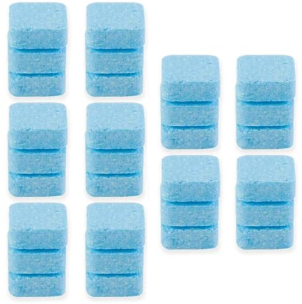 MaNeaz 32 PCS Pastiglie per WC WC Pastiglie per la pulizia del WC Pulizia Efficace di WC Rimuove Calcare e Odori Sgradevoli|2025