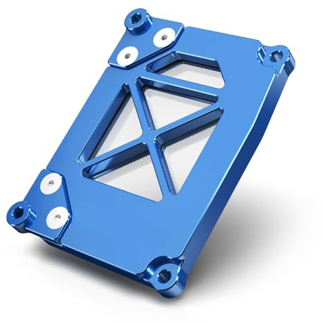 Adatto per Yamaha Tenere 700 2020-2024 Coperchio della scatola del filtro dell'aria per motocicletta per XTZ07 XTZ700 Filtri aria per moto(Blue)