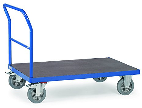 Fetra Transportgeräte mttff2505 F 1200 Wagen Transport mit Tragegriff, Design, 1600 mm x 800 mm Plattform, 1750 mm Länge x 800 mm Breite x 1005 mm Höhe
