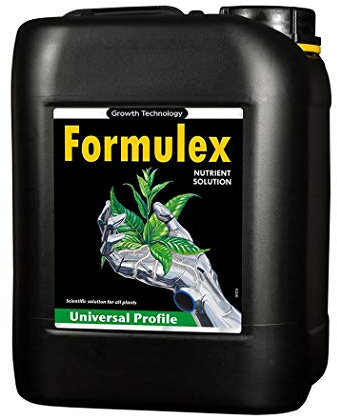Growth Technology Formulex Nutrient Growth pH Seedling Young Plants Hydroponics (5 Litre)