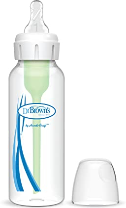 Dr Brown's Natural Flow Options + Narrow Baby Bottle, 250 ml, Pack of 1