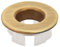 Hapivida Anelli di Troppo Pieno, Filtro Lavello Cucina Bagno Foro per Lavello Tappo di Scarico per Troppopieno Rotondo Inserto di Ricambio per Rivestimento del Bacino nel Foro Ricambi (Bronzo)