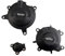 DUEYUU Seitenschutz für Motorradmotoren Motorrad für Motorschutz Wasserpumpe Abdeckung Kit Fall für Kawasaki für Ninja 400 2018-2019
