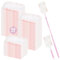 Nicemiya 52 Stück Staubmagnet Kompatibel mit Swiffer Staubmagnet Nachfüllpack,Einweg Magnet Staubwedel für Swiffer Duster, zur Reinigen von Tierhaare Staub Schmutz (50 Tücher + 2 Griffe, Rosa)