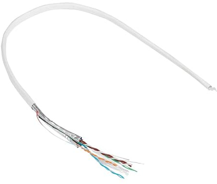 LEGRAND | Grade 2TV cable long 50m, sans halogène pour sécurité accrue, compatible TV et satellite pour prise RJ45 Cat6, performances optimisées pour signaux satellites