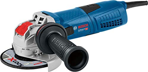 Bosch Professional Winkelschleifer GWX 13-125 S (1300 Watt, für X-LOCK Zubehör, ScheibenØ: 125 mm, inkl. Anti-Vibrationshandgriff, Schutzhaube, im Karton)