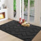 Biscpro Fußmatte Dunkelgrau 80x120cm Innen und Außen, Waschbar Fussmatt, Wasserdicht Türmatte, Rutschfester Schmutzfänger Teppich für Eingang, Haustür, Patio, Flur