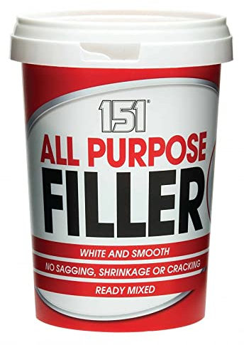 All Purpose Filler - Ready Mixed 600g - Suitable for Exterior & Interior Use - White
