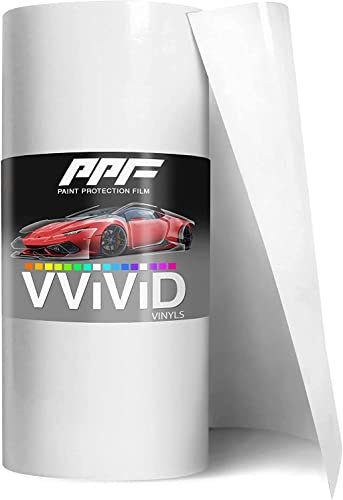 VViViD High Gloss Paint Protection Film (PPF) 12 x 121 inch Self Healing Wrap Guard