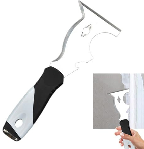 Farbschaber, Malerschaber | Edelstahl Schaberwerkzeug zum Lackieren von Spachtelmasse, Farbabbeizwerkzeug für Maler und Profis, zum Ausfüllen der F cher