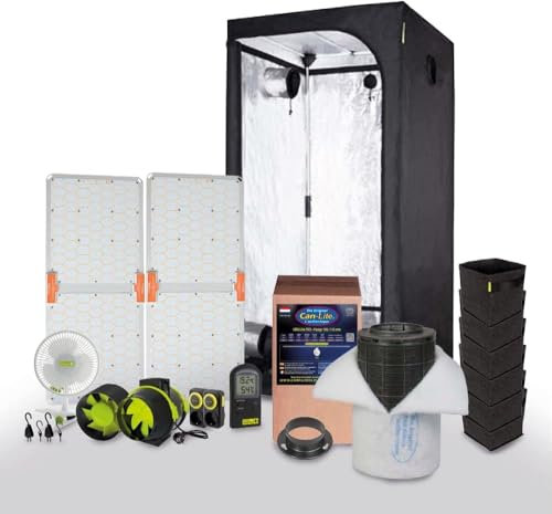 Kit Armario de Cultivo LED 120 Deluxe