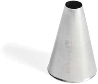 de Buyer - Lochtülle ohne Falz aus Edelstahl - 10mm - 2111.10N, Grau