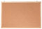 FRANKEN Kork-Memoboard, 100 x 60 cm, pinnbar, mit Holzrahmen, Notiztafel zur Wandbefestigung, braun, CC-KT60100