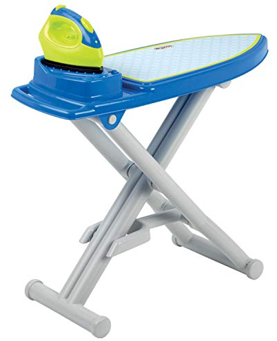 Ecoiffier Jouets Ironing Board with Built-In Steam Generator and Iron – Made in France – 1778
