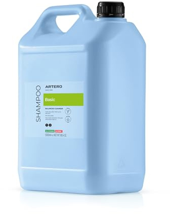 Artero Basic Shampoo 5L - Pulisce e rimuove sporco e grasso, per tutti i tipi di manto