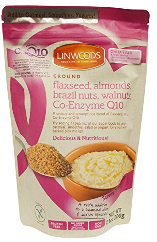 Linwoods - Linaza, Almendras, Nuez de Brasil, Nueces Molidas & Q10 - 200g