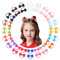 40pcs Baby Mädchen Haarschleifen Haargummis Elastisches Stirnband Pferdeschwanzhalter Gummiband Haarseile Haarschmuck für Kinder Kleinkinder Kleine Mädchen